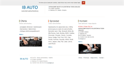 Desktop Screenshot of ibauto.pl