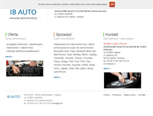 Tablet Screenshot of ibauto.pl
